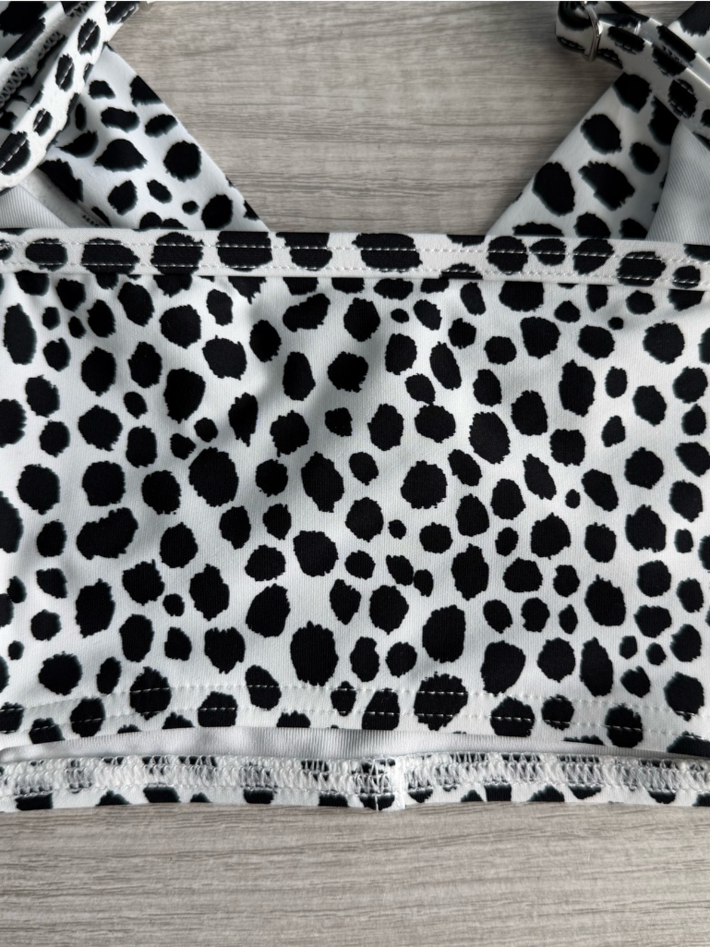 Michael Kors Women's Animal Printed Underwire Bikini Top Size Large - Picture 9 of 11